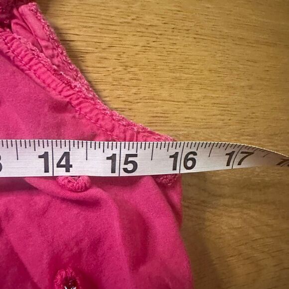 Anthropologie Pilcro Adira textured button down pink xs - Picture 7 of 9